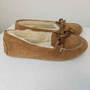 Sperry Women's Moccasin Slippers 9 Clean Comfy House Shoes